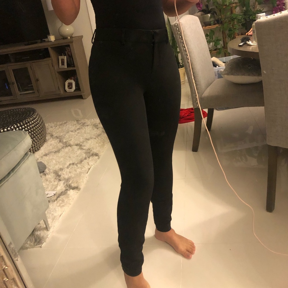 Express Sketchy Black Office Pants - S 0